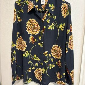Cabi Floral Button-Up Shirt
